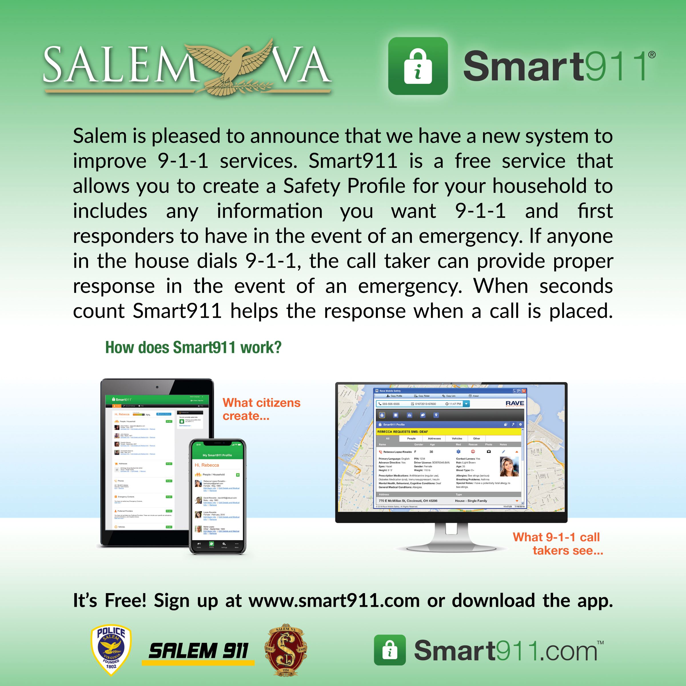 Smart911 Salem