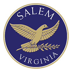 Blue and Gold Salem City Seal