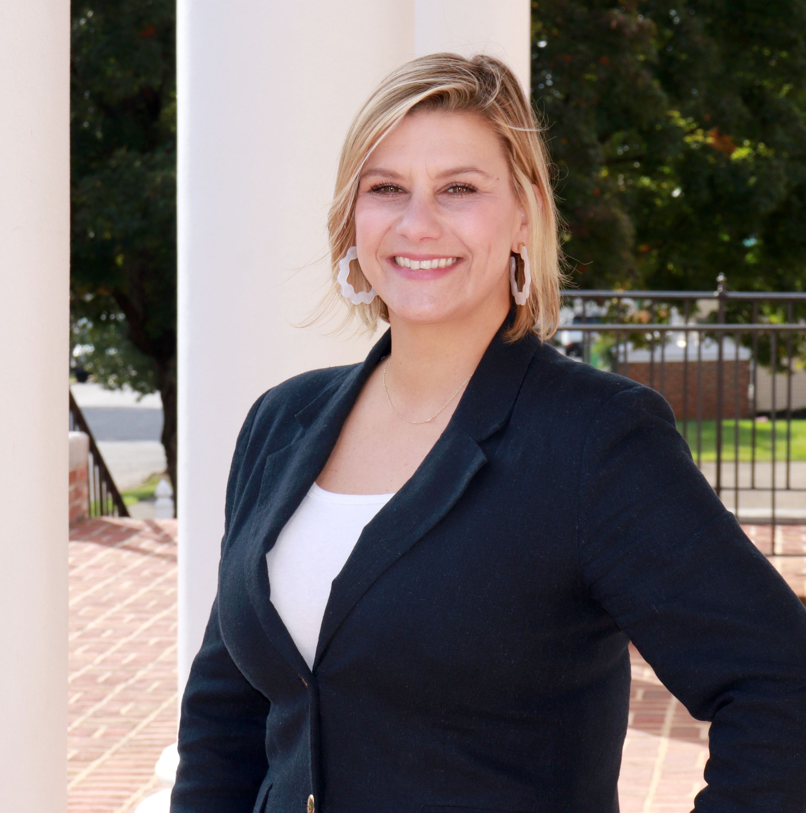 Salem High School Athletic Trainer Carrie Hendrick